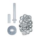 Набор люверсов 12,5 мм - 30 шт., KREATOR, KRT616109