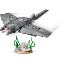 Lego Rotaļlieta 3 IN 1 31381 Negantā haizivs ar dārgumu lādi, 379 detaļas, 8 cm augsta, 26 cm gara, 11 cm plata