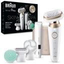 Braun Epilaator SES9-481, 50 min, 2 v&otilde;imsustaset, niiske ja kuiv, 40 pintsetti, pestav