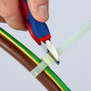 Elektronikas diagonālie griezēji, KNIPEX, 77 82 130, cietība 62 HRC, ergonomiski rokturi