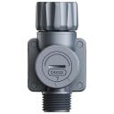 Rainpoint digitaalne veevoolu m&otilde;&otilde;tur ICS018, 0.5-45.5L/min, 0-9999L, &plusmn;3%, IP54, aku CR2032, 4 m&otilde;&otilde;tmisrežiimi