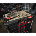 Ilgų galvų komplektas su bėgeliu METRIC 3/8"; 10 vnt. 4932492509 MILWAUKEE