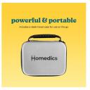 Homedics Massaažiseade HHP-65GM, 0.35kg, 5 otsikut, 4 režiimi, USB-C, 3h t&ouml;&ouml;aeg, luksuslik alumiinium