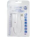 Logilink USB 2.0 uz Fast Ethernet RJ45 adapteris UA0144B, 0.115 m, 10/100 Mbit/s, Vadu, LED indikatori