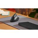 Logitech Lift vertikaalne ergonoomiline hiir 910-006473, 4000 DPI, 4 nuppu, RF traadita + Bluetooth, AA aku, grafiitv&auml;rv