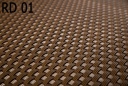 Fance panel Band MIKKO RATTAN 12,75x0,19m MK-01, dark brown 918910