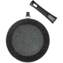Resto s&uuml;gav praepann 93040, diameeter 240 mm, s&uuml;gavus 440 mm, 4-kihiline PFLUON, eemaldatav k&auml;epide, must v&auml;rv