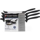 Russell Hobbs Saliekams metāla marmora katliņu un pannu komplekts RH01840EU7, 4 gab, 3,6 kg, melna, nerūsējo&scaron;ais tērauds