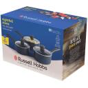 Russell Hobbs Katlu komplekts RH00847EU7, 16cm, 18cm, 20cm, krēslas akmens, mīksts rokturis, vāki iekļauti