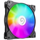 Gamemax Korpuse Ventilaator FN14A-S5, 140mm, 600-1400rpm, 30dBA, 3-pin ARGB &uuml;hendus, H&uuml;drauliline laager