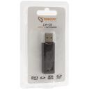 Sbox kaardilugeja CR-01, USB 3.0, 5Gbps, 1xmicro SD, 1xSD/SDHC/SDXC