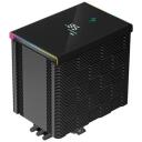 Deepcool Digitaalne protsessori jahuti AK500S R-AK500S-BKADMN-G, 1 ventilaator, 52.24-68.99 cfm, 25-28 dBA, ARGB LED valgustus