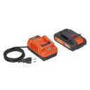 Akulöökrell/kruvikeeraja 20V, 2x2Ah, 2A, POWDPO1110 POWERPLUS