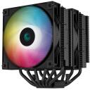 Deepcool CPU Jahuti AG620 BK ARGB R-AG620-BKANMN-G-2, 260W, 67.88 CFM, 6 soojus toru, RGB LED, PWM tugi