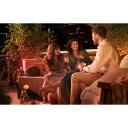 Philips Hue Lily āra gaismeklis 8718696167960, 3x8W, 24V, 600lm, 2000-6500K, melns, matēts