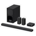 Sony HT-S40R 5.1ch kodukino heliribad koos traadita tagumiste k&otilde;laritega, 600W, USB port, Wi-Fi, Bluetooth, traadita &uuml;hendus