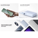 Compact external power bank with 67W fast charging and an integrated USB-C cable, 10000 mAh Power Bank Ice Blue BHR08NZGL Xiaomi