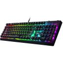 Razer Mehāniskā Spēļu Tastatūra BlackWidow V4 X RZ03-04701800-R3M1, RGB Chroma, 105 taustiņi, dzeltenie mehāniskie slēdži