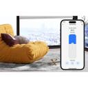 Meross MRS105MA-EU WiFi i&scaron;manusis roletų jungiklis, 55x55mm, Wi-Fi 2.4GHz, automatinis kalibravimas, Matter palaikymas