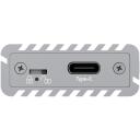 Raidsonic | Icy box SSD cietā diska korpuss | IB-1817Ma-C31, 10 Gbit/s, 1x M.2, Sudraba, Alumīnijs, Datu indikators
