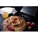Camry | Waffle Maker | CR 3046 | 1600 W | Number of pastry 2 | Belgium | Black/Stainless Steel