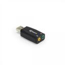 Sbox Skaņas karte USBC-11, 10g, Melna, USB 2.0, USB 1.0, C-Media CM108B, 3,5 mm mono, 3,5 mm stereo