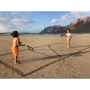 Ielu Rakešu Komplekts, 2 koka raketes, 2 bumbas, 3 ielu krītiņi, R991075, SCHILDKRÖT®