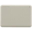 Toshiba V&auml;line k&otilde;vaketas Advance HDTCA10EW3AA, 1000 GB, 2.5", USB 3.2 Gen1, valge, parooliga autentimine, automaatne varundamine