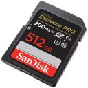 Sandisk Extreme PRO карта памяти SDSDXXD-512G-GN4IN, 512 ГБ, 200 МБ/с, 140 МБ/с, U3, V30, водонепроницаемая, ударопрочная