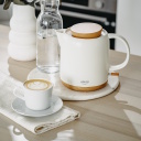 Elektrinis virdulys 1200 W 1 L keraminis korpusas su 360&deg; pasukama baze baltas AD1304 Adler