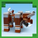 Lego Konstruktors 21278, 665 gab., 4 minifigūras, 3 stāvu sargtornis, ar sviru darbināma funkcija
