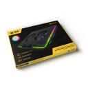 Tracer Jahutuspad TRASTA47590, 2 USB porti, 2 ventilaatorit, 2300 p/min, 22 dBA, 63 CFM, kummist stabiliseerimine
