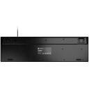 Natec Herring US Multimeedia Slim klaviatuur Must NKL-2341, 1.5m, 105 nuppu, USB, ABS, ilma taustvalgustuseta, numbriklaviatuur