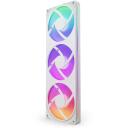 Nzxt Arvutikorpuse ventilaator F360 RGB Core RF-U36HF-W1, 360mm, 2400RPM, 75.12m&sup3;/h, 3.3mmH2O, FDB, 8 RGB LED