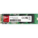 Silicon Power M.2 2280 A55 Half-slim SP256GBSS3A55M28, 256 GB, 560 MB/s, 530 MB/s, SLC, SATA III, 22 mm, 80 mm, 3.5 mm, 8 g, TRIM