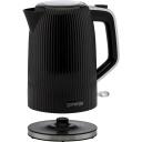 Gorenje Veekeetja K17DPB, 1.7 L, 2200 W, Plastmass, Roostevaba teras, 360&deg; p&ouml;&ouml;ratav alus, Must