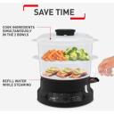 Tefal Aurutaja VC139810, 800 W, 6 L, 2 korvi, 60 min taimer, lihtne puhastada
