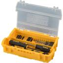 Dewalt Įrankių dėžė DWST08035-1, 351.5 mm auk&scaron;čio, 255 mm ilgio, 35 kg talpa, IP65, 6 dalys, dviejų medžiagų rankena