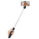 Media-Tech Selfie statiiv MT5542, 68cm, Bluetooth, must v&auml;rv, teleskoopkonstruktsioon, kaugjuhtimispult