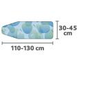 Vileda Triikimislaua kate 140510, universaalne, 110-130cm, 30-45cm, metalliseeritud puuvill, 3 kihti