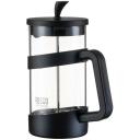 Resto prantsuse press 90509, 1000 ml, borosilikaatklaas, roostevaba terasfilter, plastmassist kaas, must