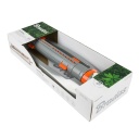 Metāla maināmas platuma oscilējo&scaron;ais laistītājs, BRADAS, WL-Z22, līdz 375 m&sup2;, 18 gumijas uzgaļi, maināma platuma un diapazona regulē&scaron;ana