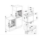 Whirlpool Krosnis WOI4S8PM0SBA, 73 L, Elektrinė, Pirolitinė/Hidrolitinė, Elektroninė, Garų funkcija, Konvekcija