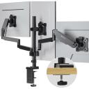 Onkron monitorių laikiklis, G280-B, 13-32 coliai, 1-8 kg (x3), VESA 75x75, 100x100 mm, nuolydis -45&deg; iki +90&deg;, sukimas 180&deg;