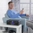 Hama digitālais radio 00054253, DAB+/FM, 10W RMS, 30 atmiņas vietas, Bluetooth, USB, AUX, 2,4 collu TFT