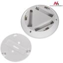 Maclean Lamp MCE165, 6 tk, 5 LED, 3xAAA, valge, modernne, kinnitatav m&ouml;&ouml;blile, plastmass