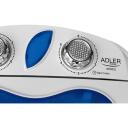 Adler | Washing machine | AD 8051 | Top loading | Washing capacity 3 kg | Unspecified RPM | Depth 37 cm | Width 38 cm | White/Blue
