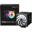 Be Quiet Кулер для процессора Pure Rock Pro 3 LX BK043, 2 вентилятора, 105.1 м&sup3;/ч, 34.8dB(A), 6 тепловых трубок