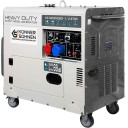 Diiselgeneraator 6000/7000W, 230; 400V, EURO 5, KS 9200HDES-1/3 ATSR Silent KONNER & SOHNEN