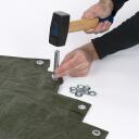 Комплект люверсов 12,5мм - 30 шт KREATOR KRTH62509 12,5 мм